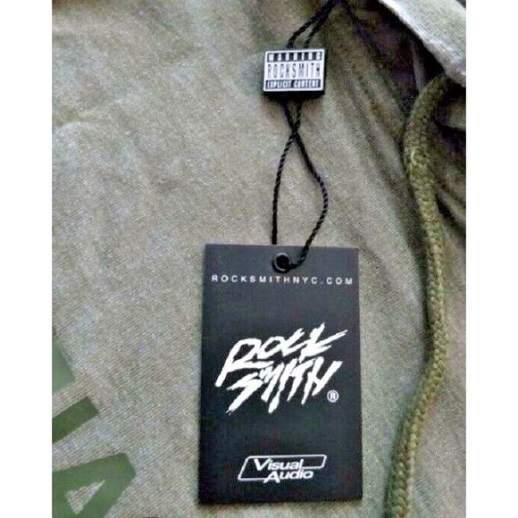 ROCKSMITH Paid In Full Mens Hoodie - XXL - Olive Green - Closeout Sale! - Picture 5 of 7
